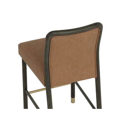 SUNPAN Jeno Faux Leather Counter Stool