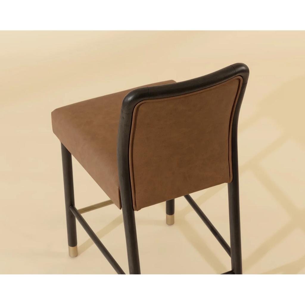 SUNPAN Jeno Faux Leather Counter Stool