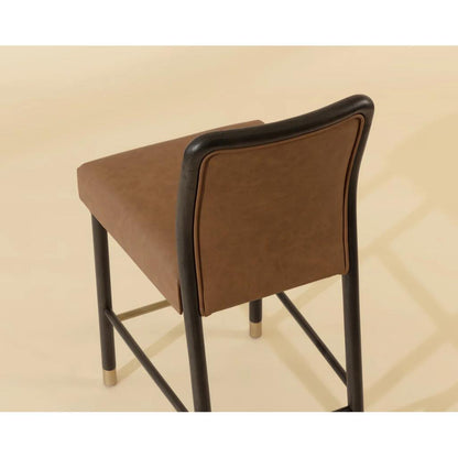 SUNPAN Jeno Faux Leather Counter Stool