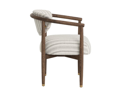 SUNPAN Sigrid Fabric Dining Armchair