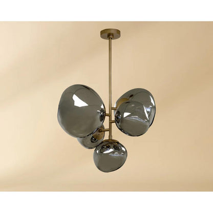SUNPAN Dionis Grey Glass Pendant