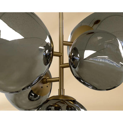 SUNPAN Dionis Grey Glass Pendant