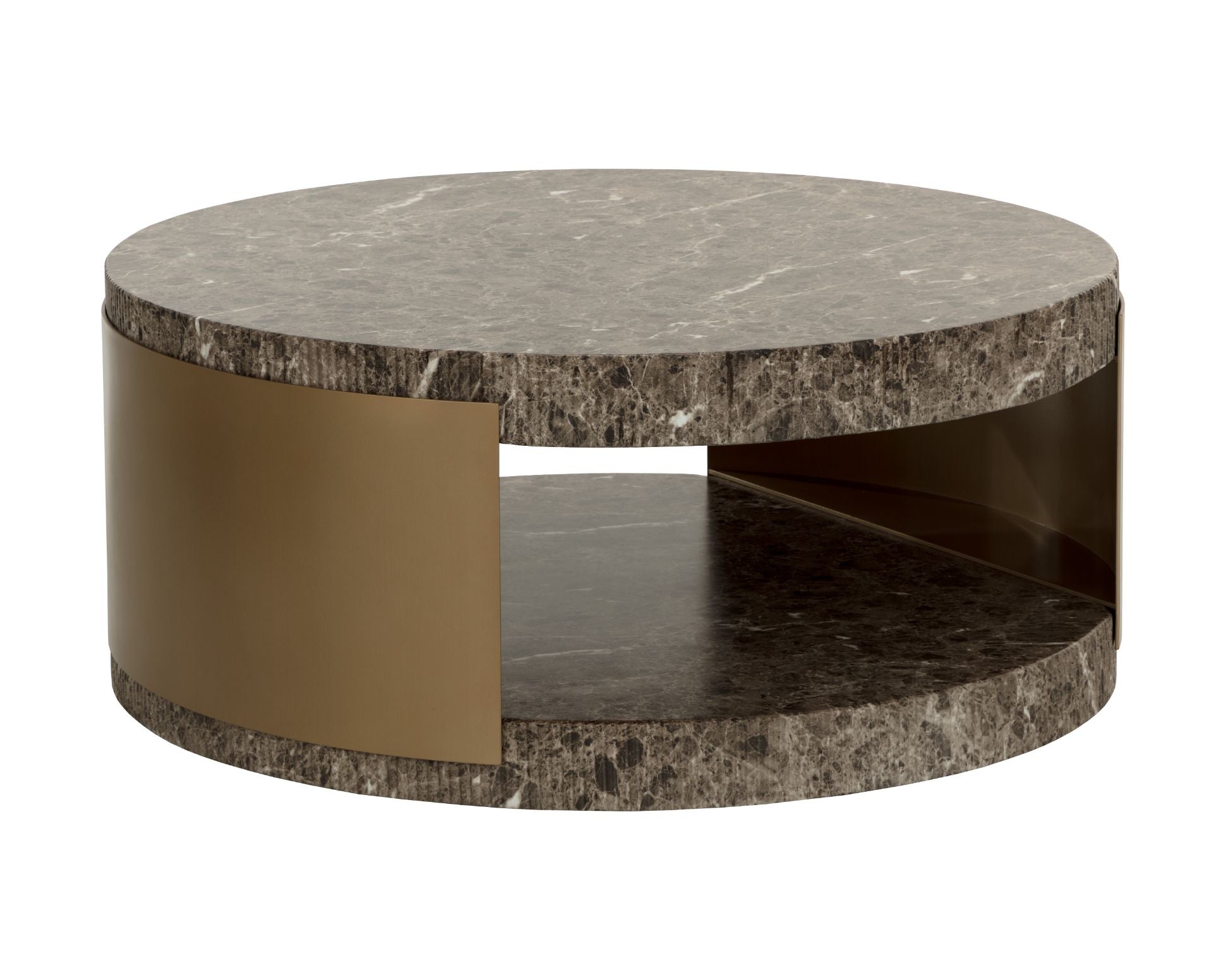SUNPAN Cavette Concrete Top Outdoor Coffee Table