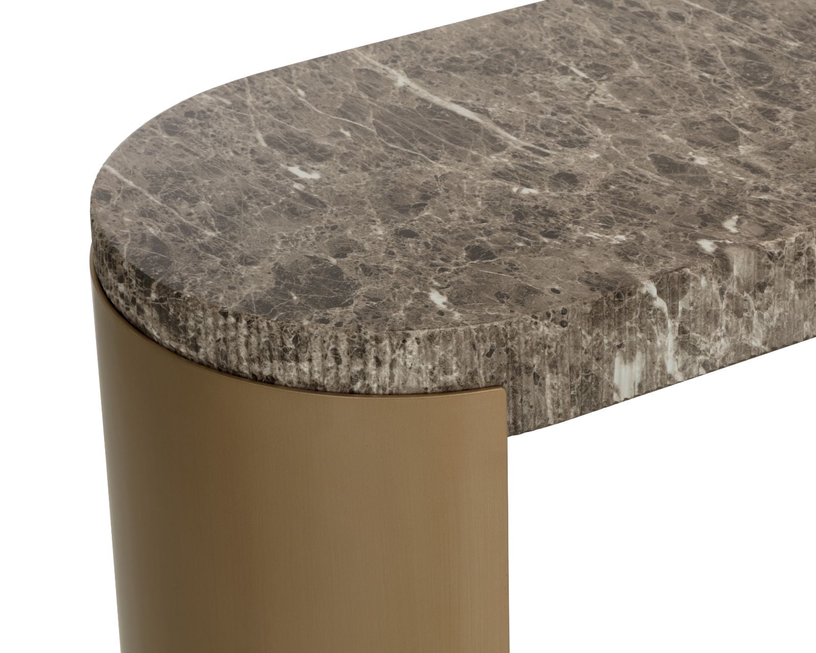 SUNPAN Cavette Concrete Top Outdoot Console Table
