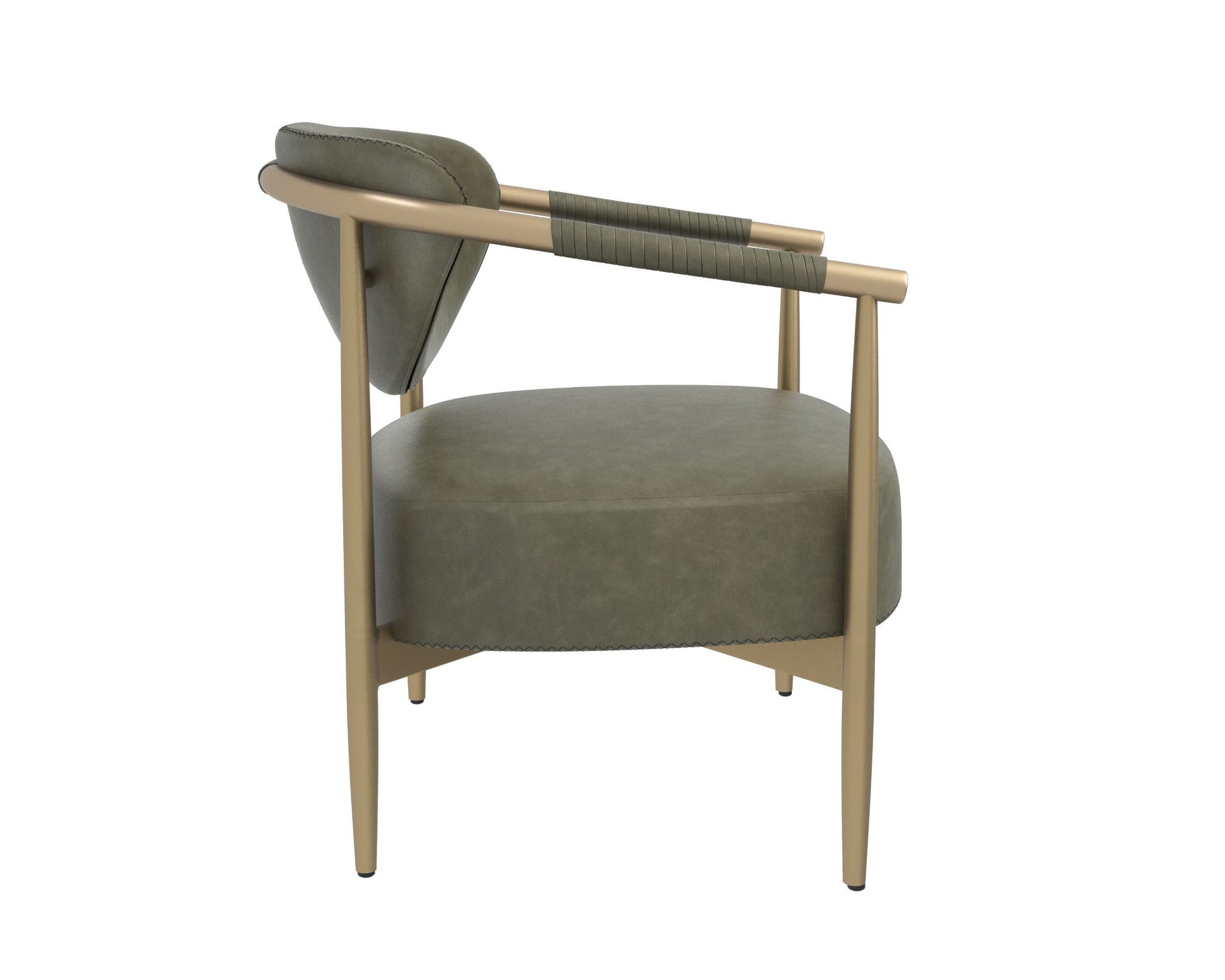 SUNPAN Heloise Leather Lounge Chair