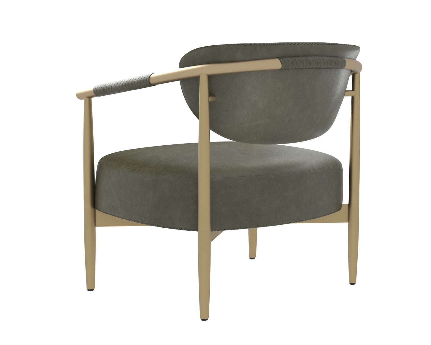 SUNPAN Heloise Leather Lounge Chair
