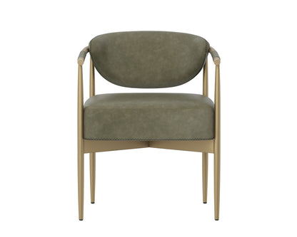 SUNPAN Heloise Leather Dining Armchair