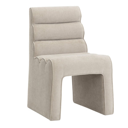 SUNPAN Stuart Tufted Channel Fabric Dining Chair