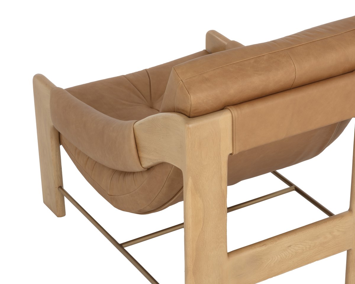 SUNPAN Rafferty Leather Lounge Chair