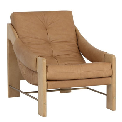 SUNPAN Rafferty Leather Lounge Chair