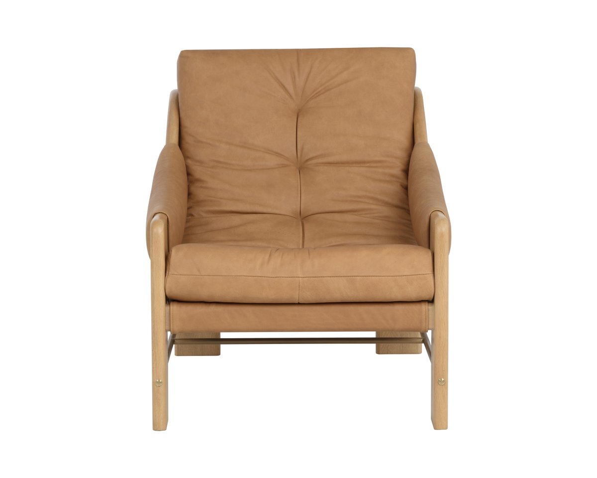 SUNPAN Rafferty Leather Lounge Chair