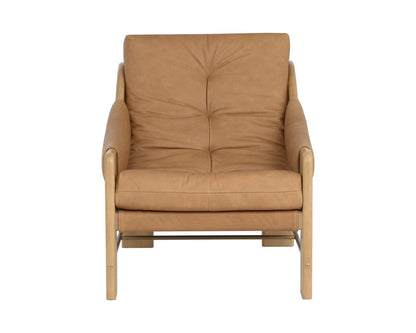 SUNPAN Rafferty Leather Lounge Chair