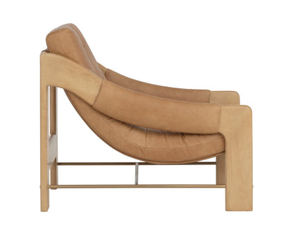 SUNPAN Rafferty Leather Lounge Chair