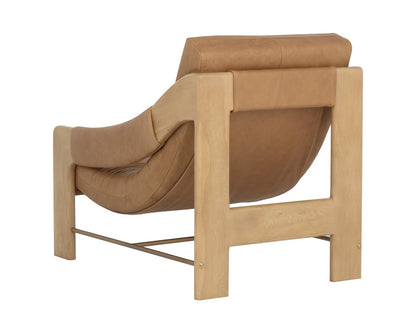 SUNPAN Rafferty Leather Lounge Chair