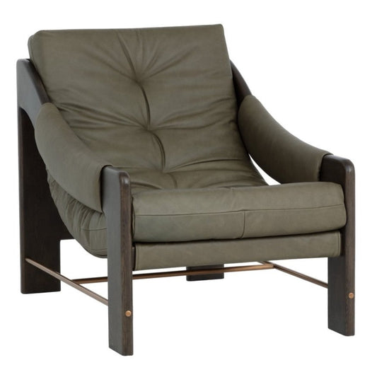 SUNPAN Rafferty Leather Lounge Chair