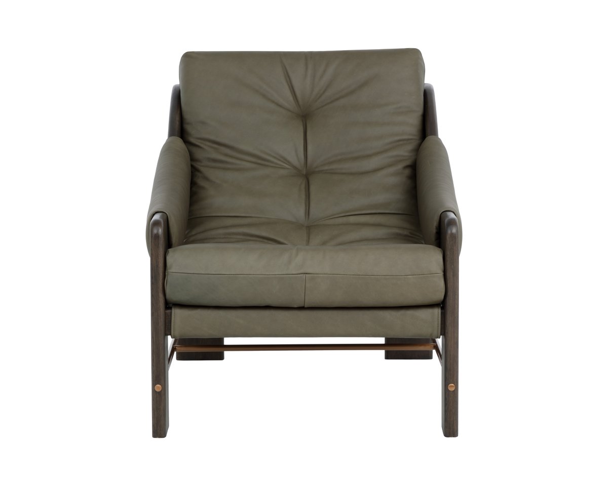 SUNPAN Rafferty Leather Lounge Chair