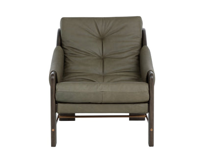 SUNPAN Rafferty Leather Lounge Chair