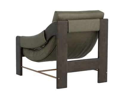 SUNPAN Rafferty Leather Lounge Chair