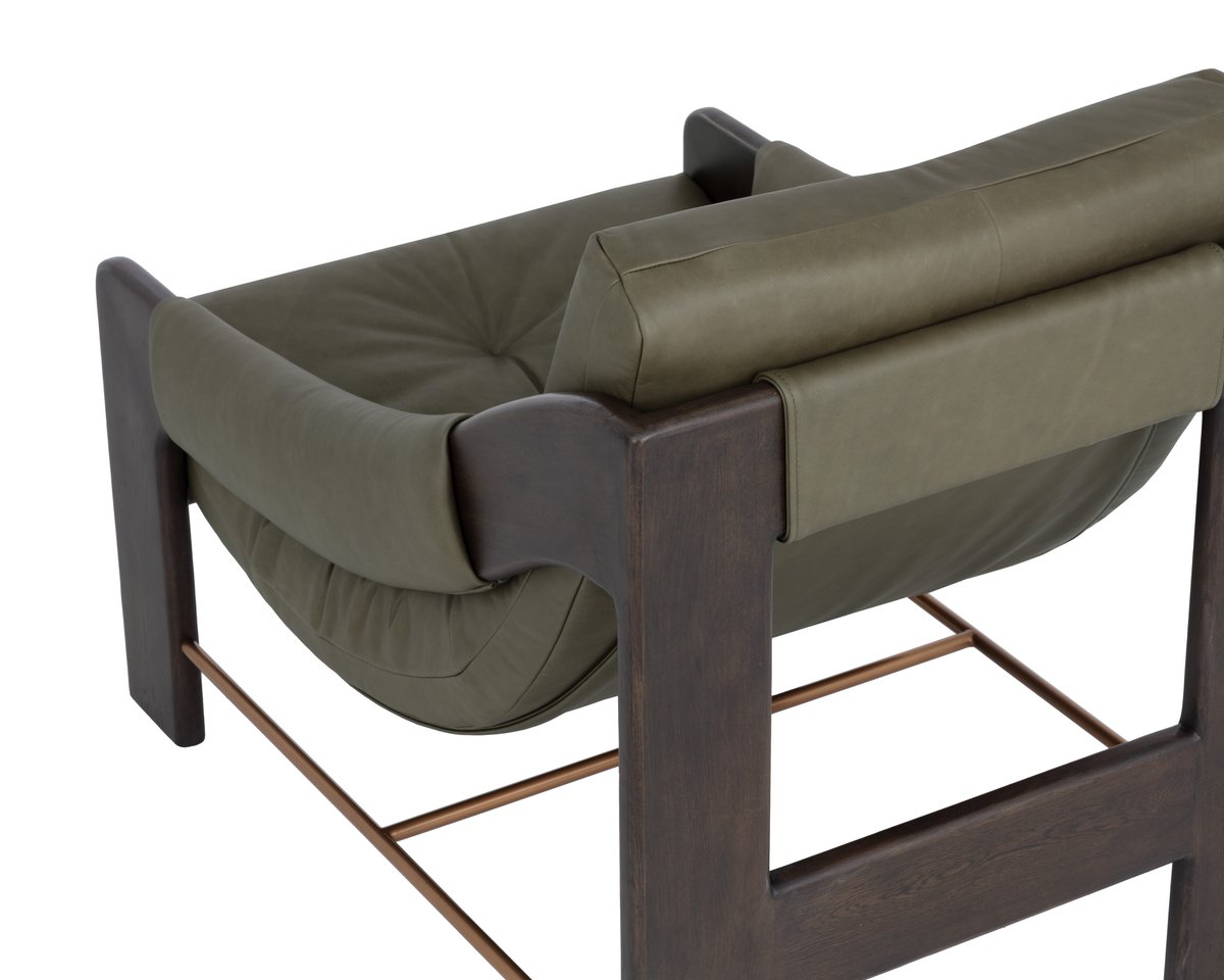 SUNPAN Rafferty Leather Lounge Chair