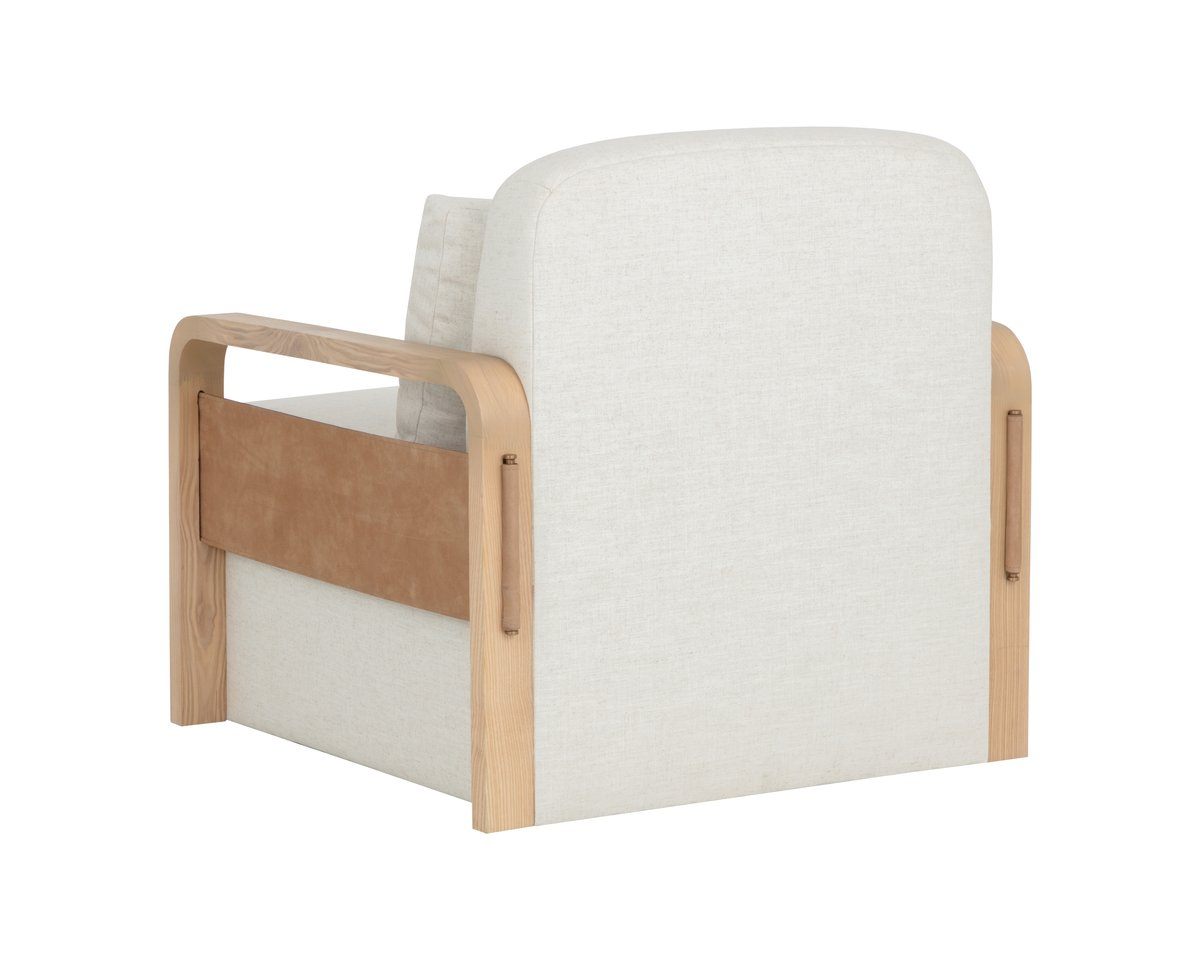 SUNPAN Otso Swivel Fabric Lounge Chair