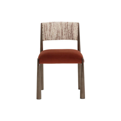 SUNPAN Bayard Faux Leather Armless Dining Chair