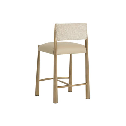 SUNPAN Bayard Faux Leather Counter Stool