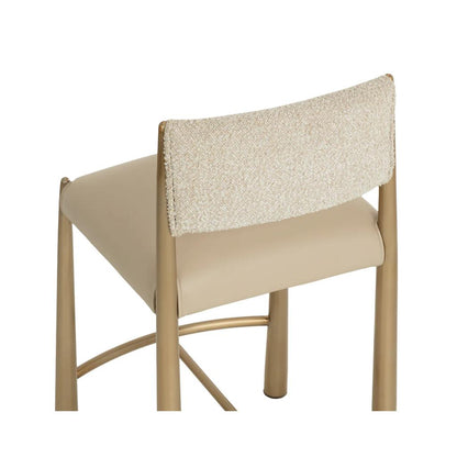 SUNPAN Bayard Faux Leather Counter Stool