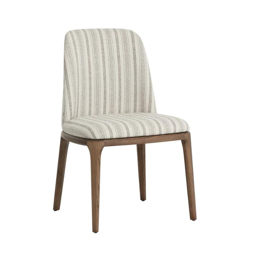SUNPAN Alamosa Cream Fabric Dining Chair