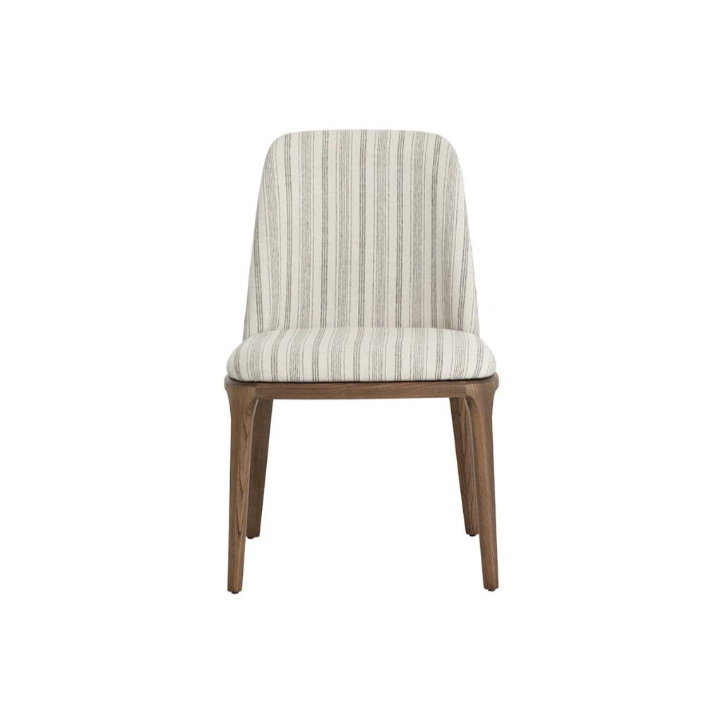 SUNPAN Alamosa Cream Fabric Dining Chair