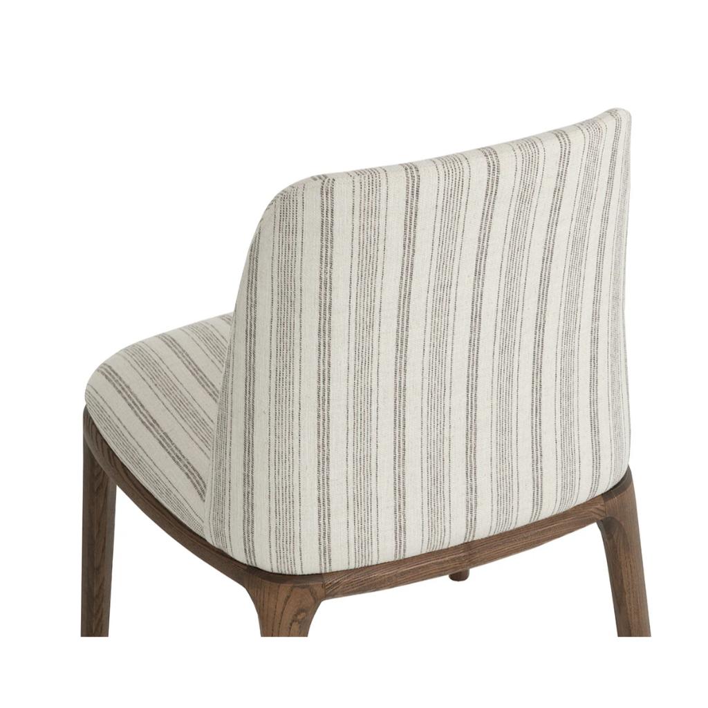 SUNPAN Alamosa Cream Fabric Dining Chair