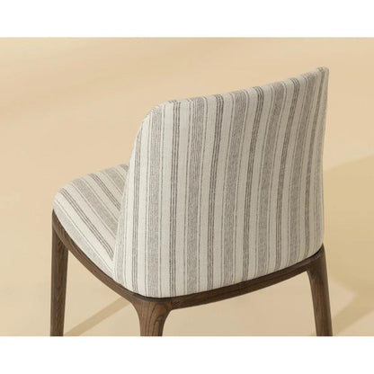 SUNPAN Alamosa Cream Fabric Dining Chair