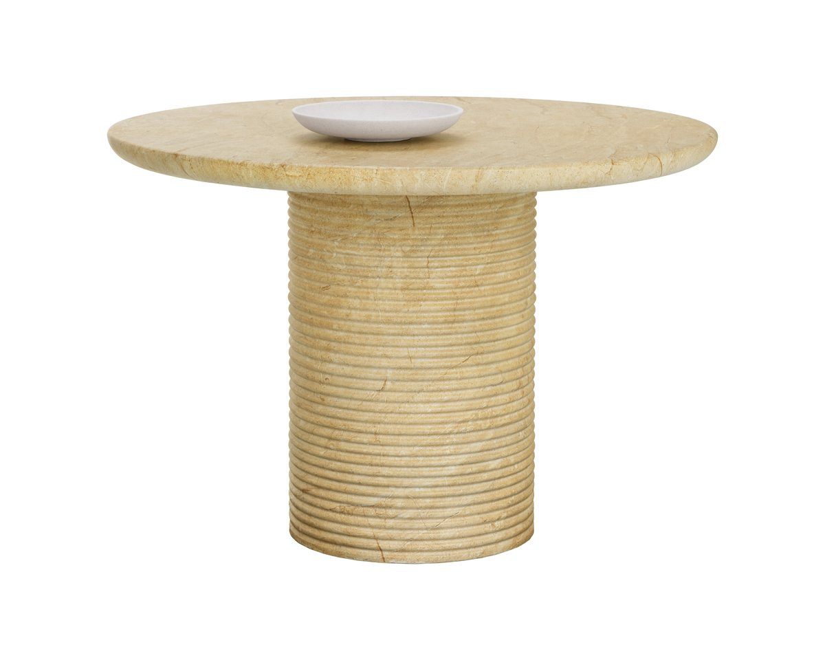 SUNPAN Riva Concrete Round Outdoor Dining Table