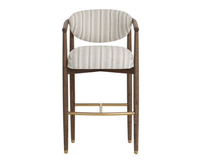 SUNPAN Sigrid Soft Fabric Barstool