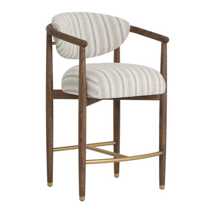 SUNPAN Sigrid Fabric Counter Stool