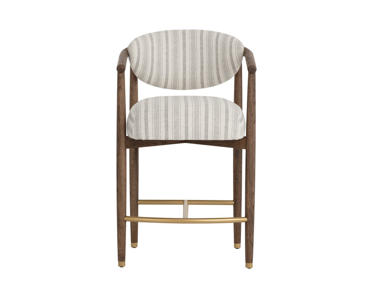 SUNPAN Sigrid Fabric Counter Stool