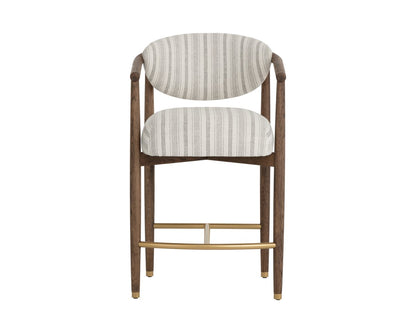 SUNPAN Sigrid Fabric Counter Stool