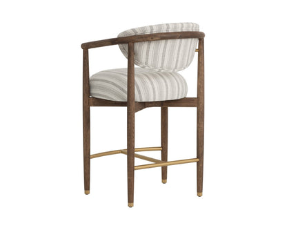 SUNPAN Sigrid Fabric Counter Stool