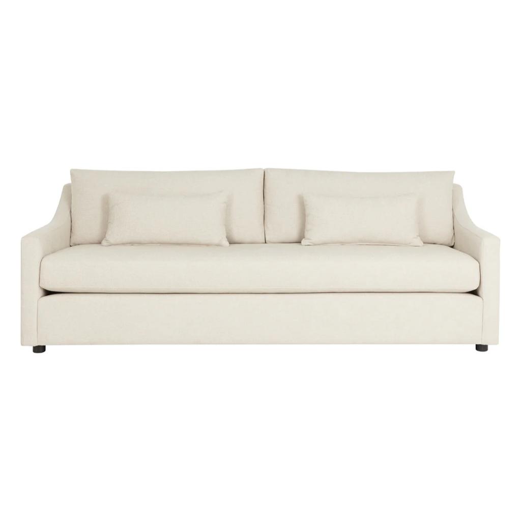 SUNPAN Bramwell Cream Fabric Sofa