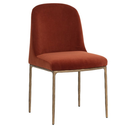 SUNPAN Nestor Fabric Armless Dining Chair