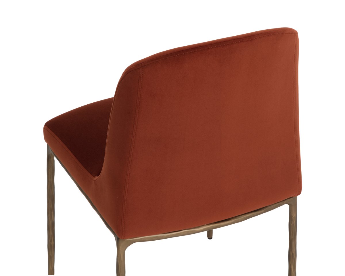 SUNPAN Nestor Fabric Armless Dining Chair