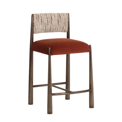SUNPAN Bayard Faux Leather Counter Stool