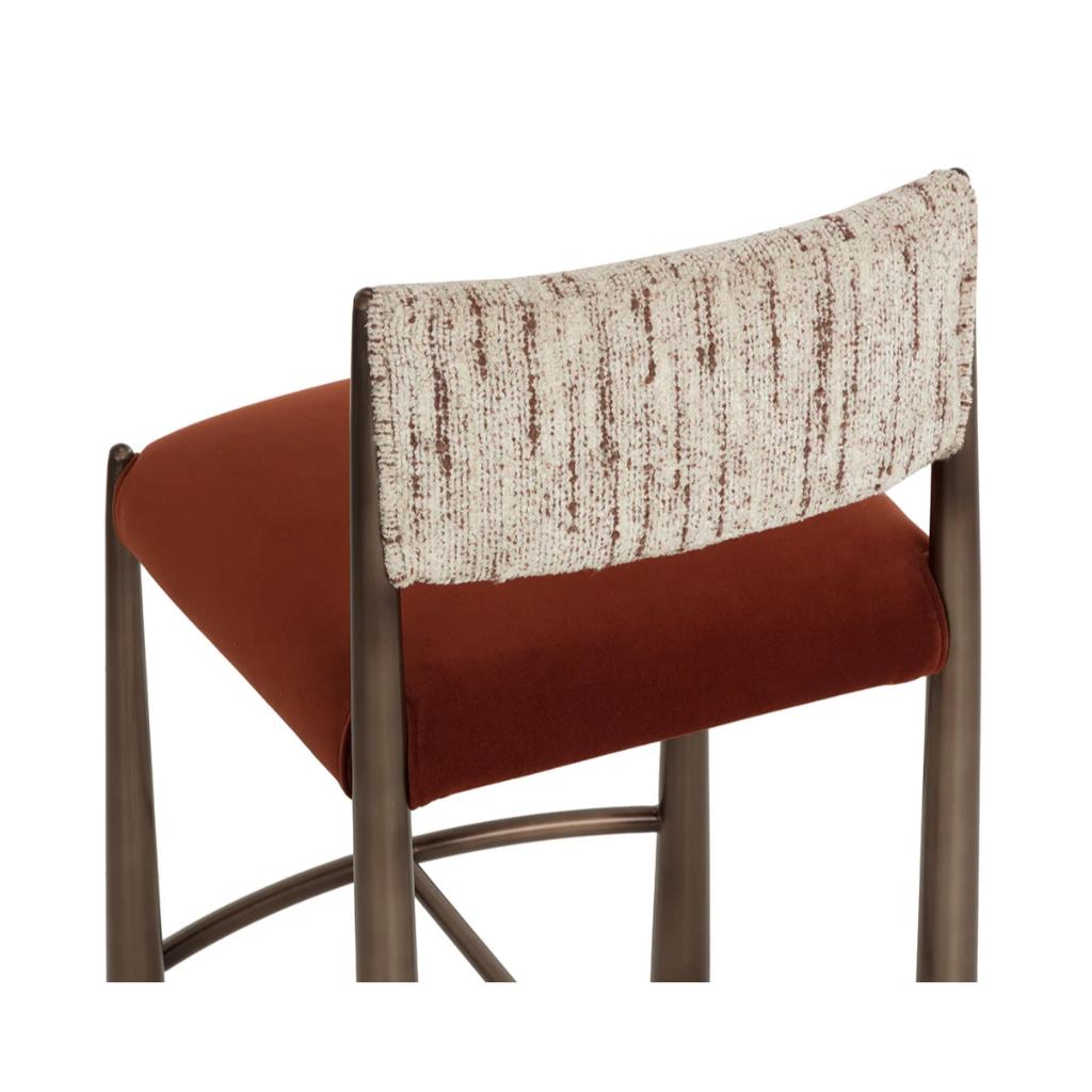 SUNPAN Bayard Faux Leather Counter Stool