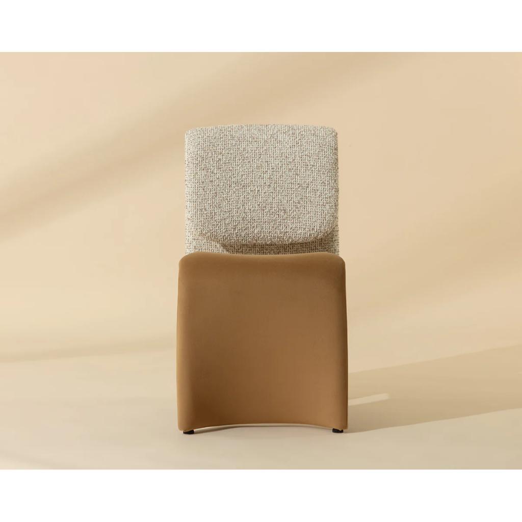 SUNPAN Dunnington Fabric Armlsss Dining Chair