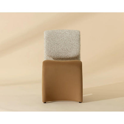 SUNPAN Dunnington Fabric Armlsss Dining Chair