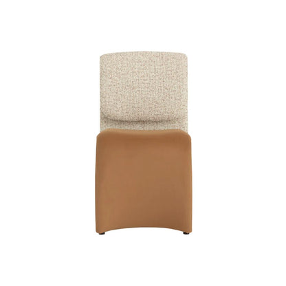 SUNPAN Dunnington Fabric Armlsss Dining Chair