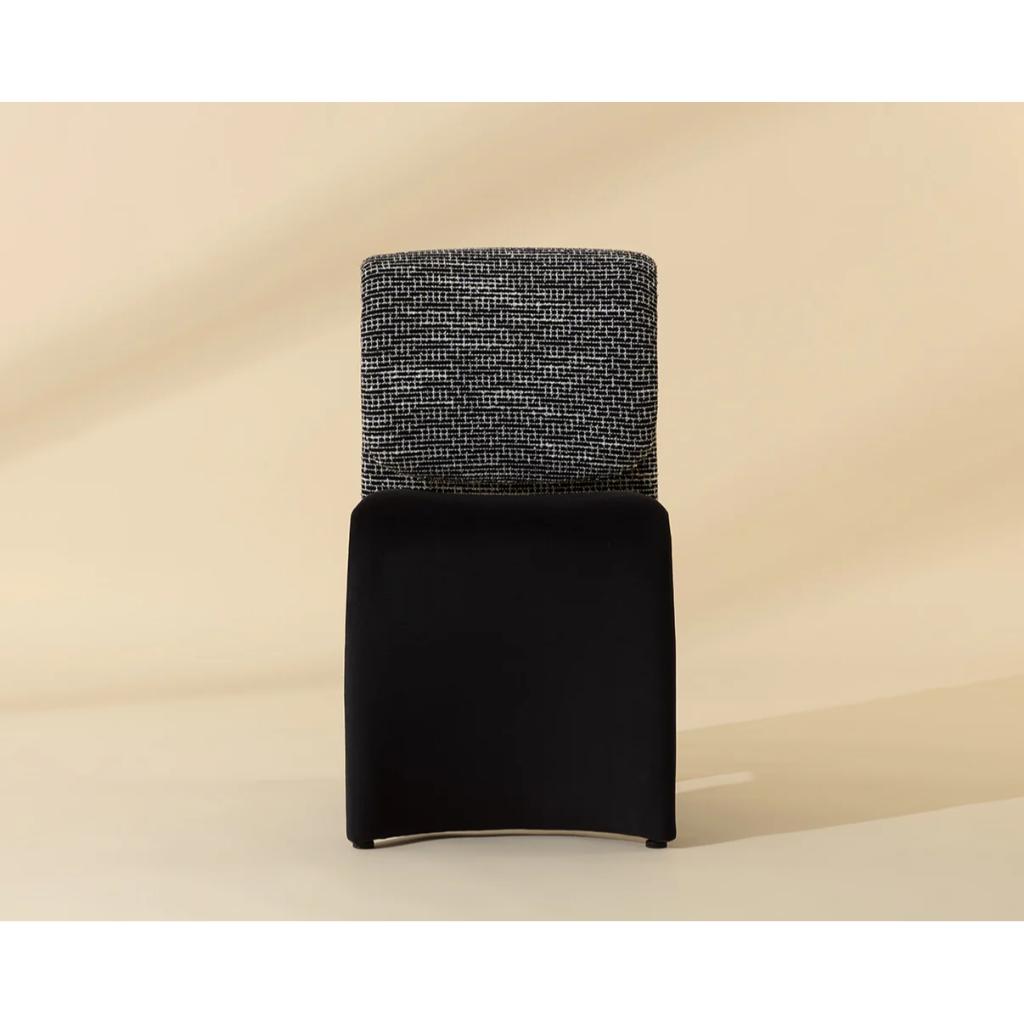 SUNPAN Dunnington Fabric Armlsss Dining Chair