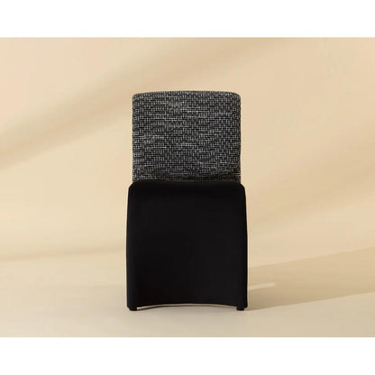 SUNPAN Dunnington Fabric Armlsss Dining Chair