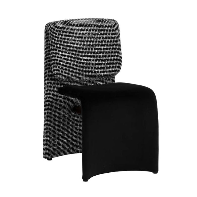 SUNPAN Dunnington Fabric Armlsss Dining Chair