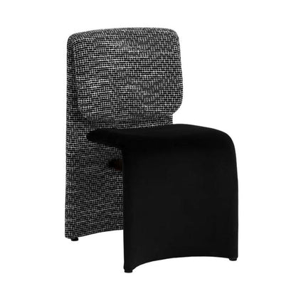 SUNPAN Dunnington Fabric Armlsss Dining Chair