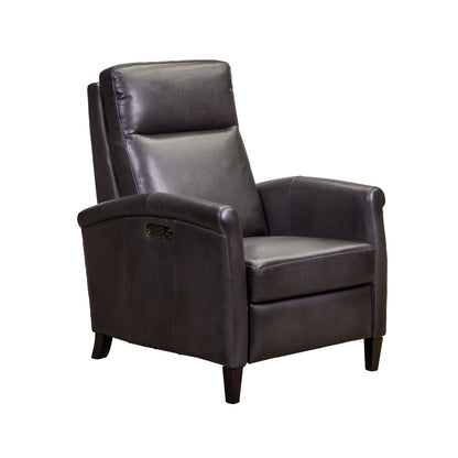 Haskell Leather Made Usb Power Recliner